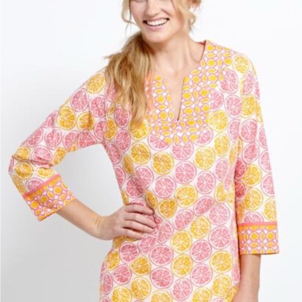 Vineyard Vines Lemon & Lime Tunic